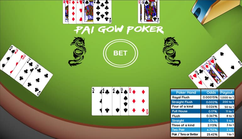 How to Improve Your Chances in Pai Gow Poker